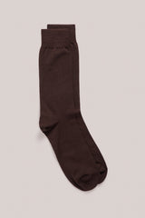 Christian Kimber cotton socks in brown, Filo di Scozia, made in Italy