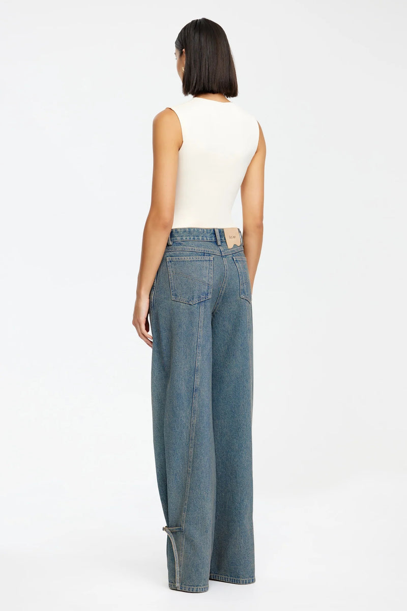 Acler Otham Jean,Vintage wash