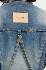 Acler Newlane mini Dress,Vintage Wash