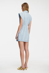 ACLER, Eagleton Mini Dress, Ice Blue