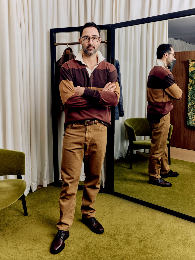 Christian Kimber Rose Street Denim - Italian Selvedge Jeans - Camel