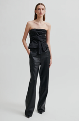 Second Female Bow Top, Black