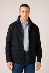 Fitzroy Chore Jacket in midnight by Christian Kimber