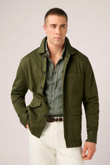 Christian Kimber Fitzroy Chore Jacket,Khaki