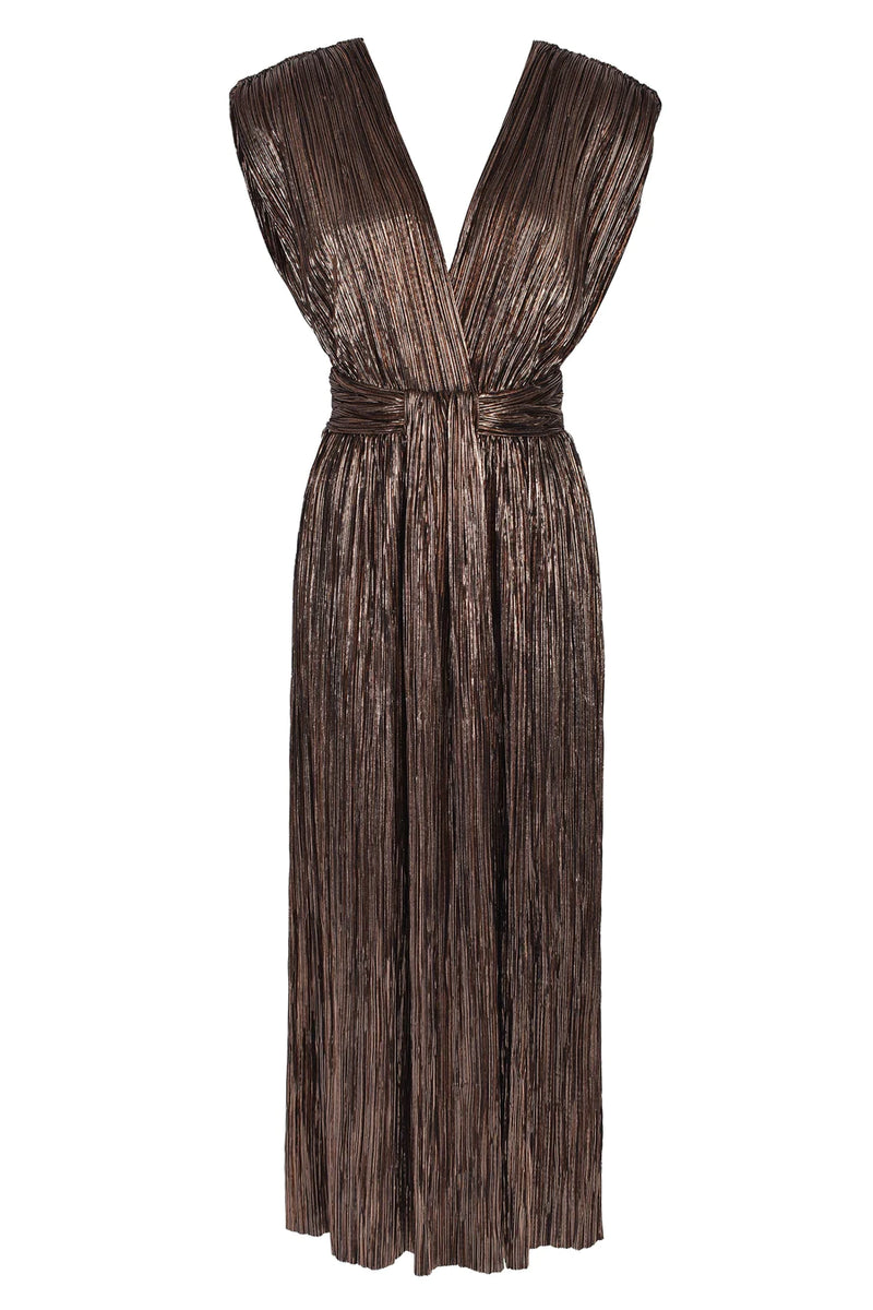 Sabina Musayev, Margot Dress, Bronze/Black