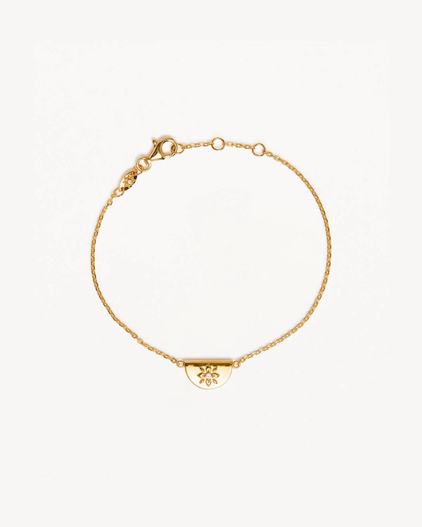 by charlotte Lotus Bracelet
