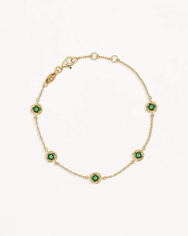 By Charlotte 18k Gold Vermeil Depth of You Bracelet