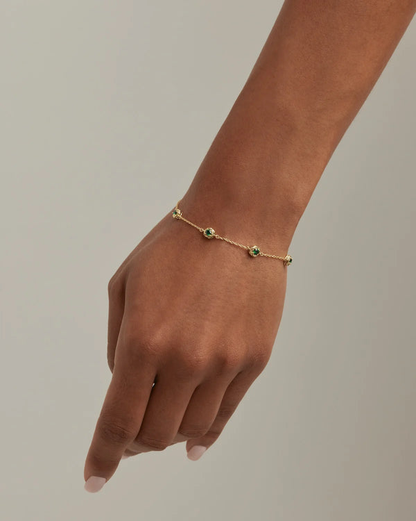 By Charlotte 18k Gold Vermeil Depth of You Bracelet