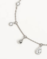 By Charlotte, Silver Ocean Mist Bracelet