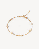 By Charlotte 18k Gold Vermeil Begin Again Bracelet