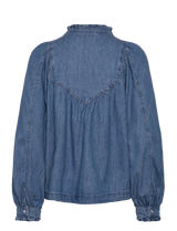 BA&SH Lay Blouse,Denim