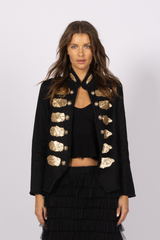 Joey the Label, Military Jacket, Black