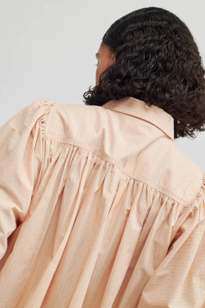 SECOND FEMALE Clio L/S Shirt - Bleached Apricot