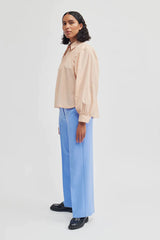 SECOND FEMALE Clio L/S Shirt - Bleached Apricot