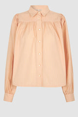 SECOND FEMALE Clio L/S Shirt - Bleached Apricot