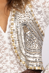 Joey the Label, Stardust Vest, Milk White