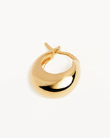 By Charlotte Sunkissed Small Hoops,18K gold vermeil