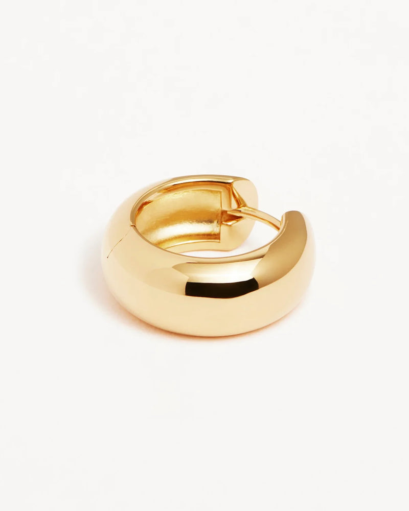 By Charlotte Bold Small Hoops,18k gold vermeil