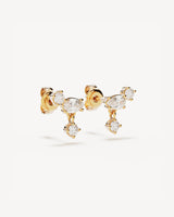 by charlotte No rain No flowers stud earrings