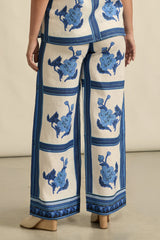 Zoe Kratzmann Gesture Pant,azure collage
