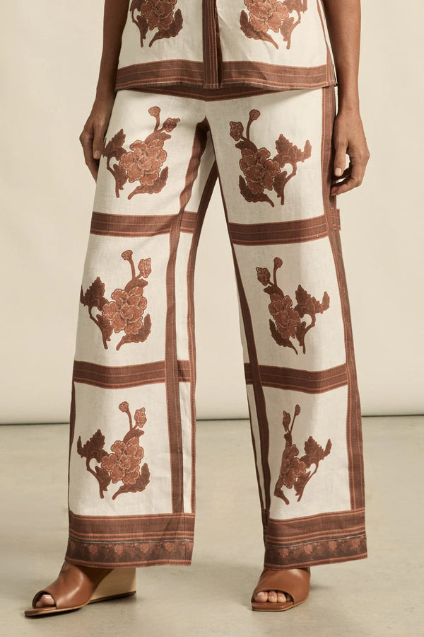 Zoe Kratzmann Gesture Pant,coffee collage