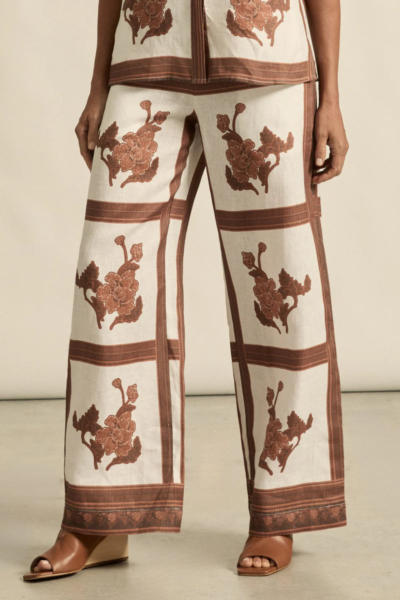 Zoe Kratzmann Gesture Pant,coffee collage