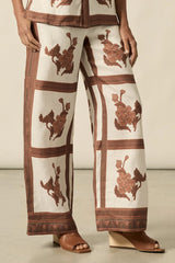 Zoe Kratzmann Gesture Pant,coffee collage