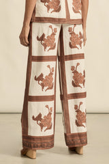 Zoe Kratzmann Gesture Pant,coffee collage