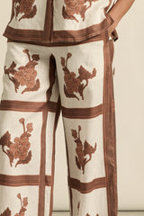 Zoe Kratzmann Gesture Pant,coffee collage