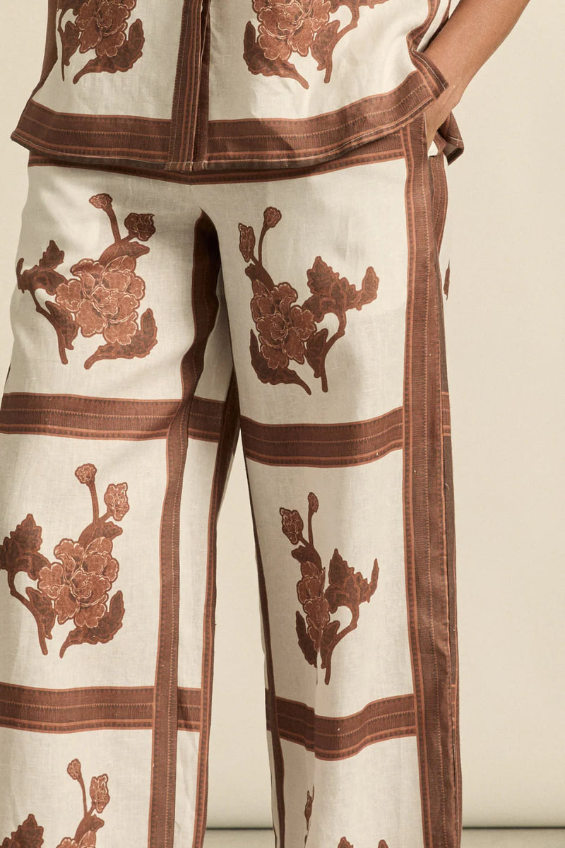 Zoe Kratzmann Gesture Pant,coffee collage