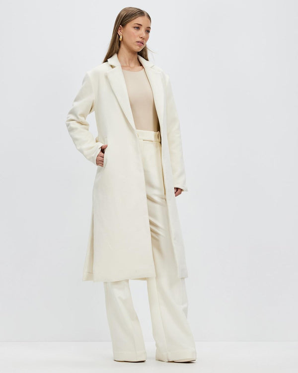 UNREAL FUR Love Affair Coat , Blanc