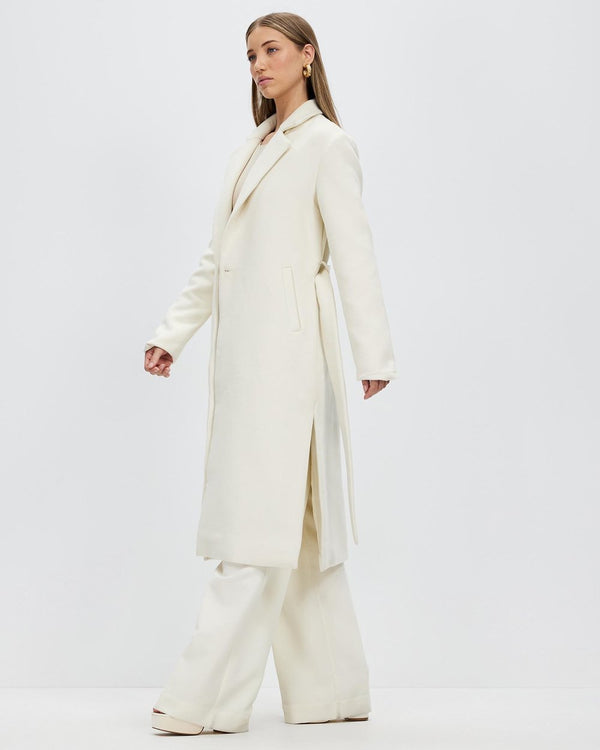 UNREAL FUR Love Affair Coat , Blanc