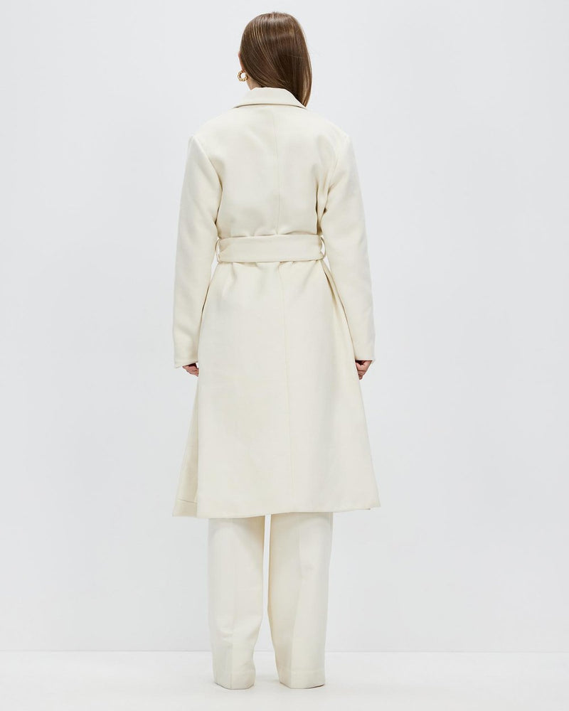UNREAL FUR Love Affair Coat , Blanc