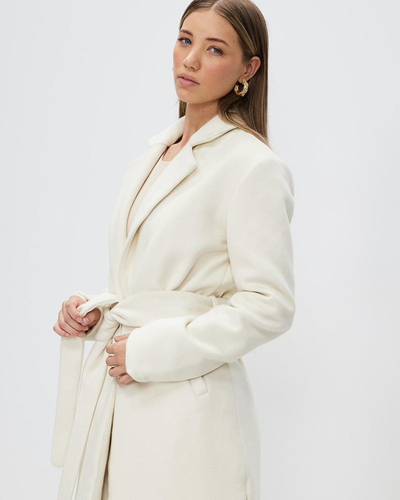 UNREAL FUR Love Affair Coat , Blanc