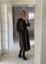 SECOND FEMALE Fan Dress - Black