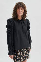 SECOND FEMALE Masma Blouse - Black
