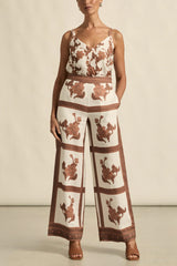 Zoe Kratzmann Memo top,coffee bouquet