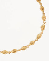 By Charlotte, 18k Gold Vermeil Lucky Eyes Choker