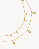 By Charlotte I Am Protected Layered Choker,18k Gold Vermeil