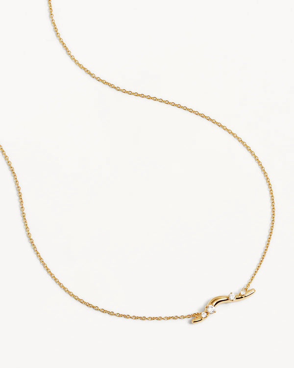 By Charlotte, Gold Chasing Tides Necklace