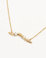 By Charlotte, Gold Chasing Tides Necklace