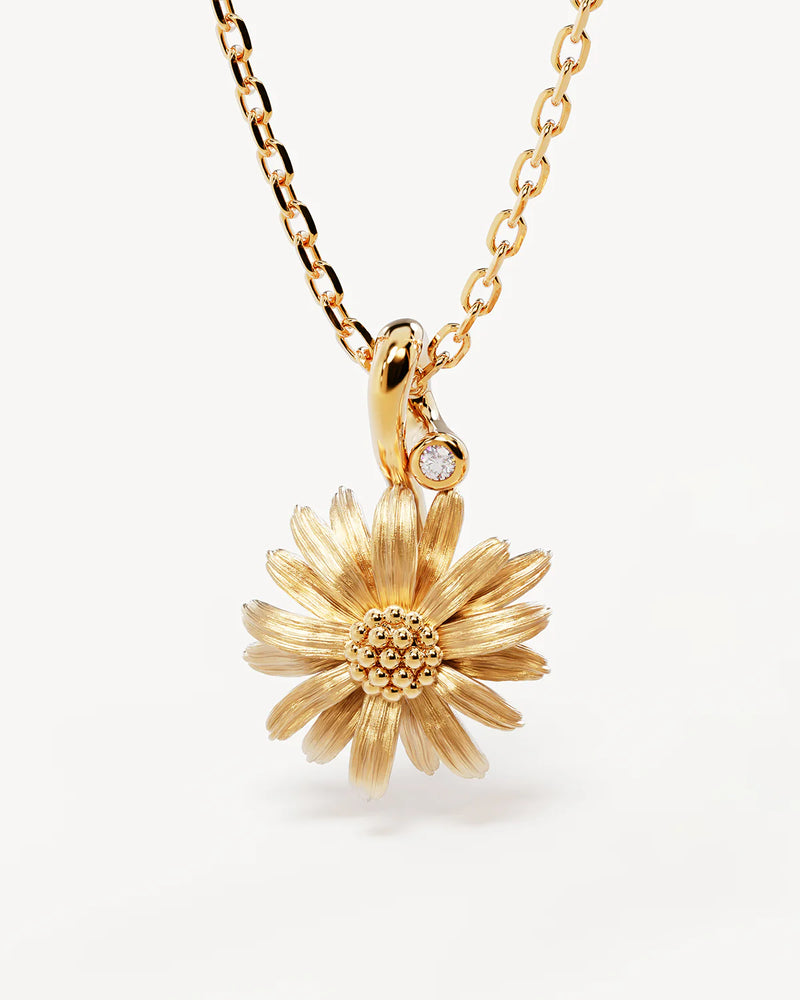 By Charlotte Birth Flower Necklace Collection,Gold Vermeil