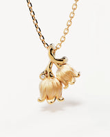 By Charlotte Birth Flower Necklace Collection,Gold Vermeil