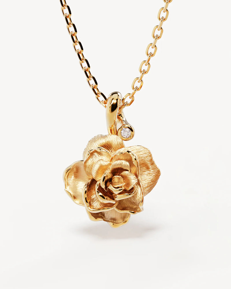 By Charlotte Birth Flower Necklace Collection,Gold Vermeil