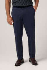 Christian Kimber, Italian Melange Chino, Navy