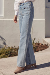 Zoe Kratzmann, Piazza Jean, Washed Denim