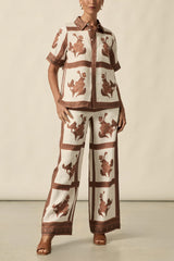 Zoe Kratzmann Pixel Top,coffee collage