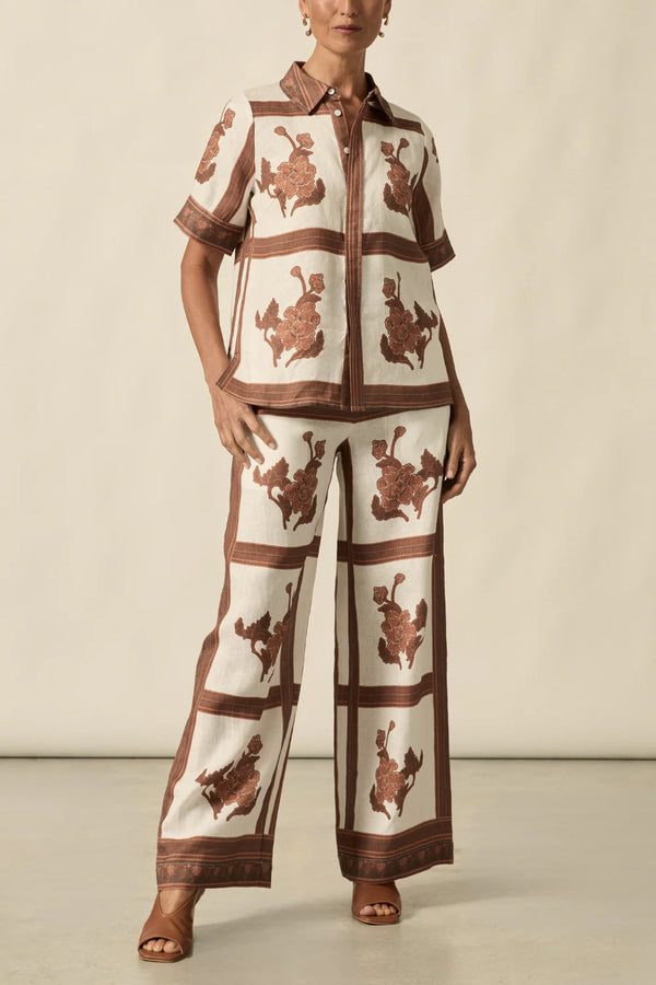 Zoe Kratzmann Pixel Top,coffee collage