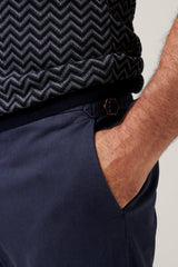 Christian Kimber, Italian Melange Chino, Navy
