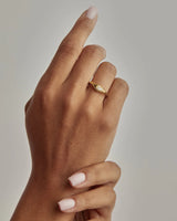 By Charlotte, Gold Ocean Mist Ring